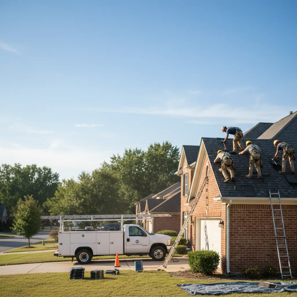 Roof Repair in Burwell